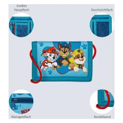 Portofel - PAW Patrol - Chase, Marshall si Rubble