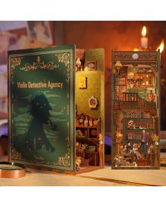 Book Nook - Puzzle 3D 286 piese - Violin Detective Agency