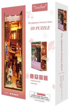 Book Nook - Puzzle 3D 134 piese - Japenese Grocery Store