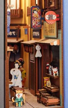 Book Nook - Puzzle 3D 134 piese - Japenese Grocery Store