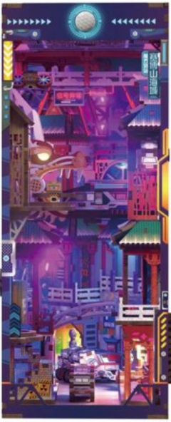 Book Nook - Puzzle 3D 284 piese - Cyber City