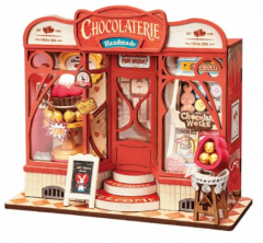 Book Nook - Puzzle 3D 98 piese - Sweet Chocolate Shop