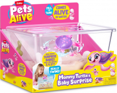 Set de joaca interactiv - Pets Alive - Mama testoasa si puii ei