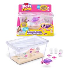 Set de joaca interactiv - Pets Alive - Mama testoasa si puii ei