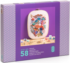 Set creativ broderie cu margele - Atelier 58