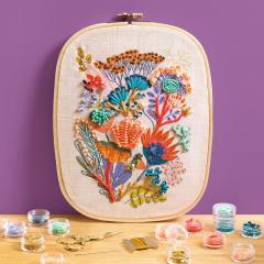 Set creativ broderie cu margele - Atelier 58
