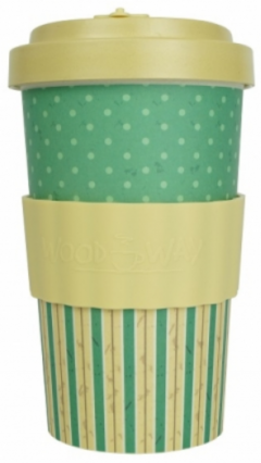 Cana de voiaj - Large - Retro Dots - Beige