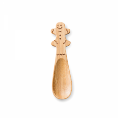 Lingura de lemn - Spoonimals Gingerbread Man