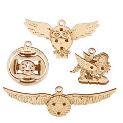 Puzzle 3D - Harry Potter - Magical creatures and items, 38 piese