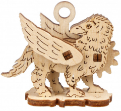 Puzzle 3D - Harry Potter - Magical creatures and items, 38 piese