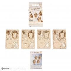 Puzzle 3D - Harry Potter - Hogwarts Houses, 48 piese