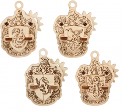 Puzzle 3D - Harry Potter - Hogwarts Houses, 48 piese