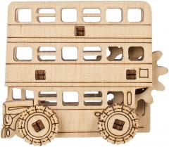 Puzzle 3D -  Harry Potter - Magical Vehicles, 61 piese