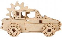 Puzzle 3D -  Harry Potter - Magical Vehicles, 61 piese