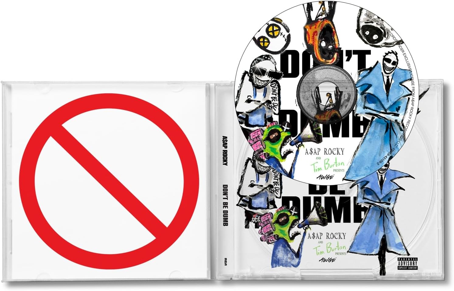 Don't Be Dumb - A$AP Rocky, Tim Burton