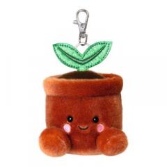 Breloc de plus - Aurora Palm Pals - Ghiveci cu planta