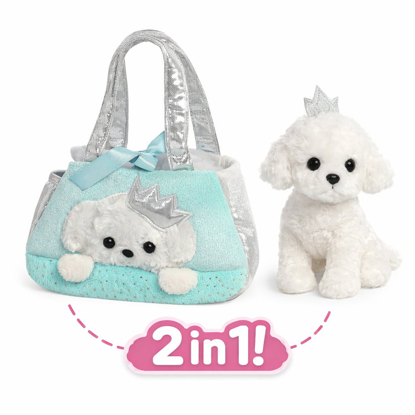 Hogssy Plus＋Hogssy(おまけ)セット Set geanta pentru copii cu jucarie de plus - Fancy Pals - Aurora