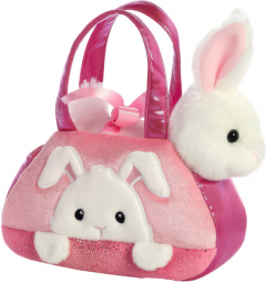 Set geanta pentru copii cu jucarie de plus - Fancy Pals