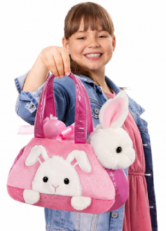Set geanta pentru copii cu jucarie de plus - Fancy Pals