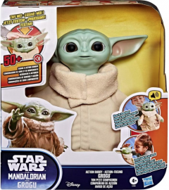 Figurina cu sunete - Star Wars - The Mandalorian and Action Buddy Grogu