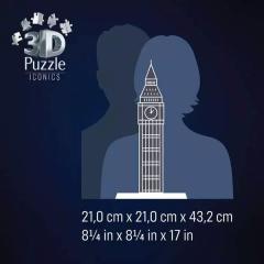 Puzzle 3D - Big Ben, with light