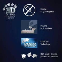 Puzzle 3D - Big Ben, with light