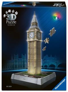 Puzzle 3D - Big Ben, with light