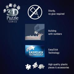 Puzzle 3D - Volkswagen T1, 162 piese