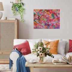 Puzzle - Fish in Fuchsia, 500 piese