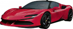Puzzle 3D - Iconics - Ferrari SF90 Stradale, 108 piese