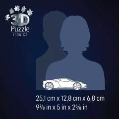 Puzzle 3D - Iconics - Ferrari SF90 Stradale, 108 piese