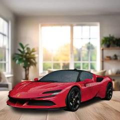 Puzzle 3D - Iconics - Ferrari SF90 Stradale, 108 piese
