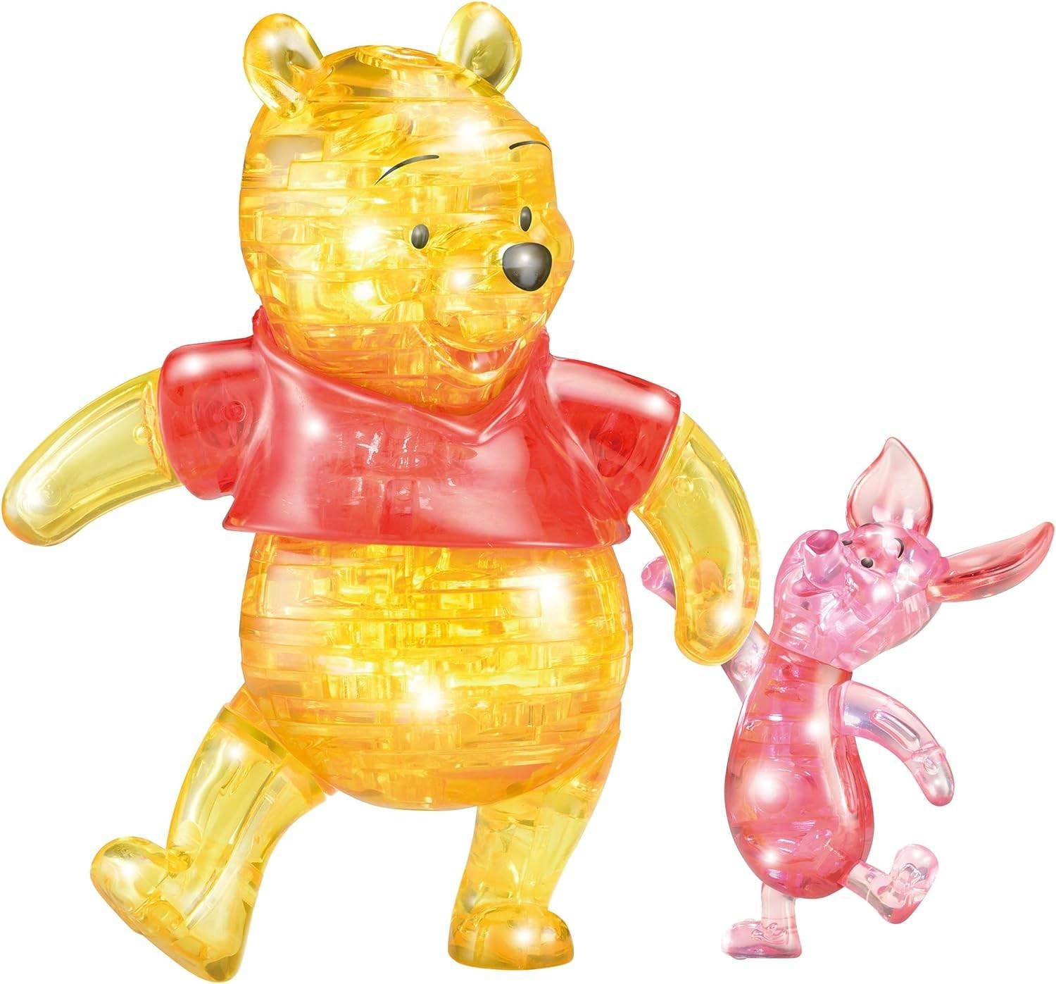Puzzle 3D - Disney Winnie the Pooh & Piglet, 57 piese - Eureka