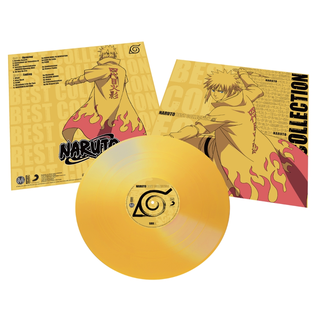 Naruto Best Collection (Yellow Vinyl, Minato Edition) - Various