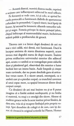 Intalnire la granita dintre intuneric si tacere