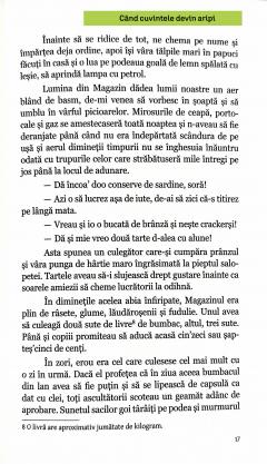 Cand cuvintele devin aripi