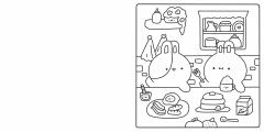 Cute & Cozy Coloring: Cheery