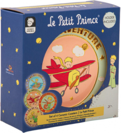 Set 4 coastere ceramice - The Little Prince