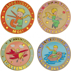 Set 4 coastere ceramice - The Little Prince