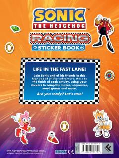 Sonic the Hedgehog: Racing Sticker Book