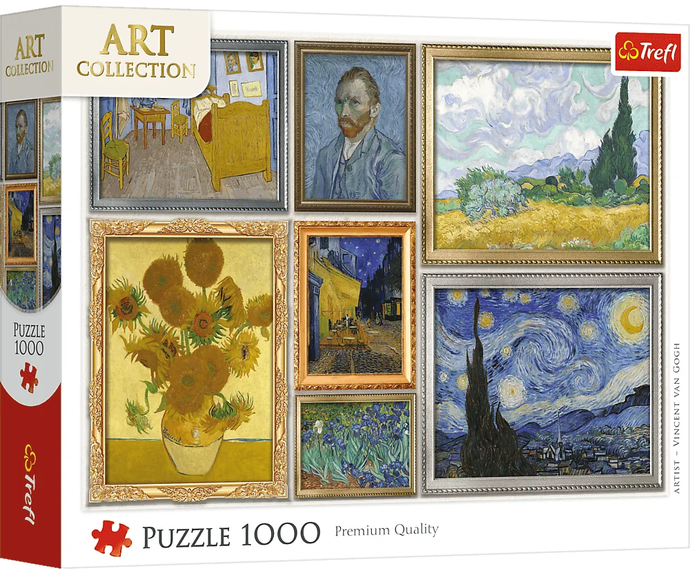 Puzzle 1000 de piese - Art Collection - Vincent van Gogh - Trefl