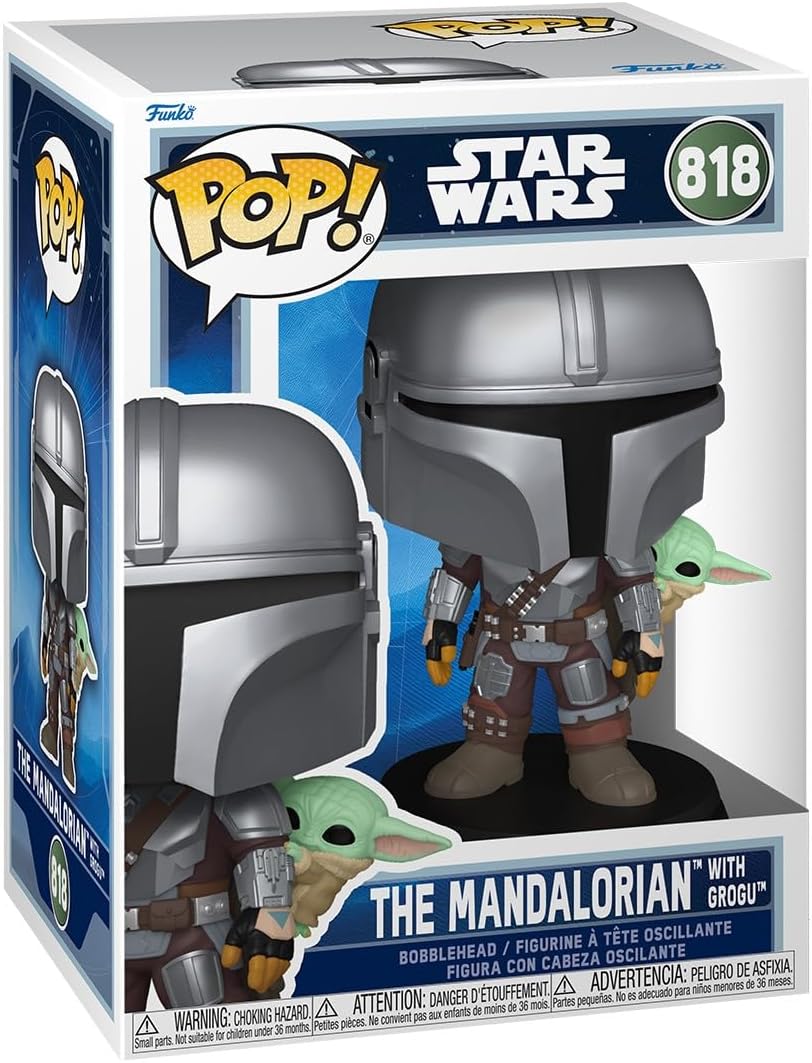 Figurina - Pop! - Star Wars - The Mandalorian with Grogu