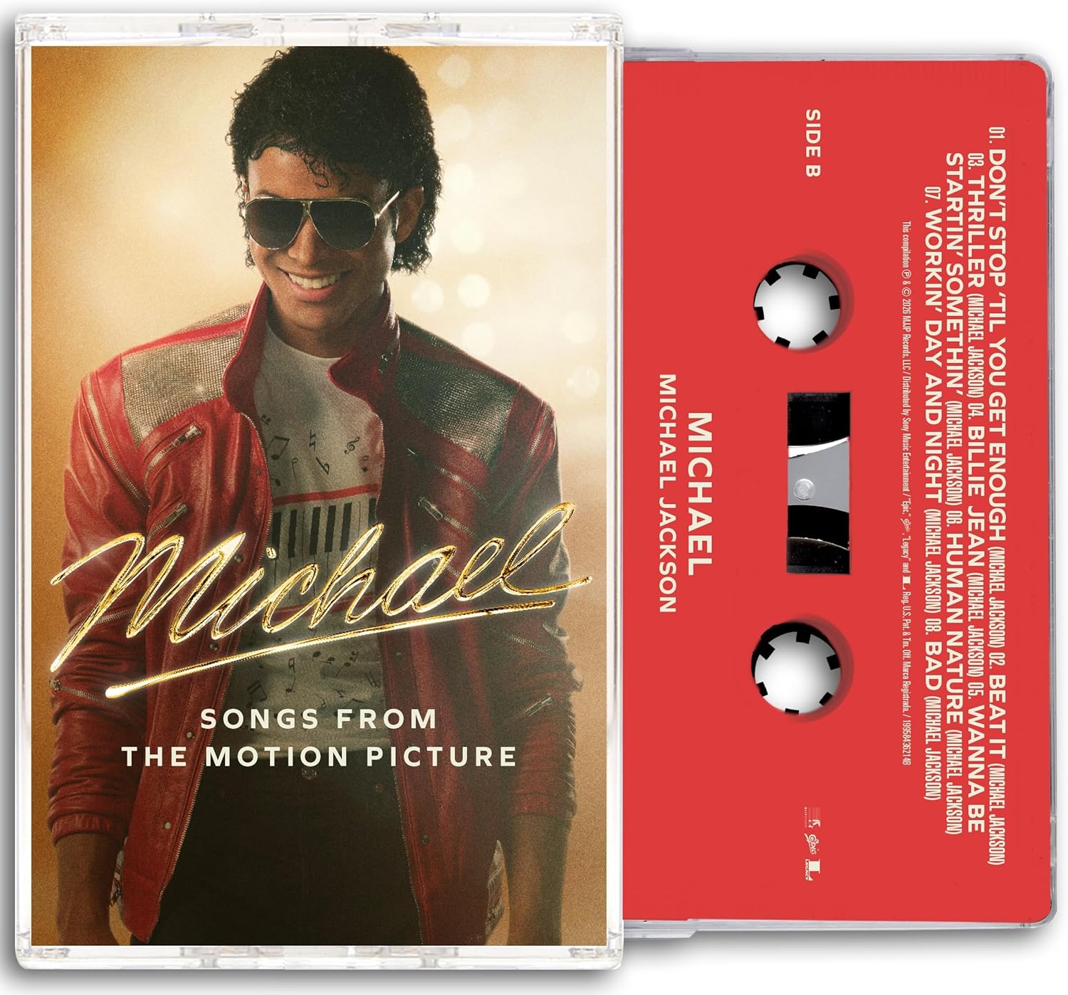 Michael (Songs From The Motion Picture) - Caseta - Michael Jackson