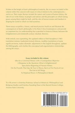 Perpetual Peace and Other Essays