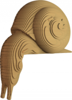 Puzzle 3D - Sad Snail - 80 piese