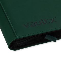 Mapa pentru carduri de colectie - Exo-Tech Zip Binder XL 12-Pocket - Forest Green