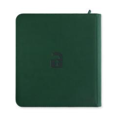 Mapa pentru carduri de colectie - Exo-Tech Zip Binder XL 12-Pocket - Forest Green