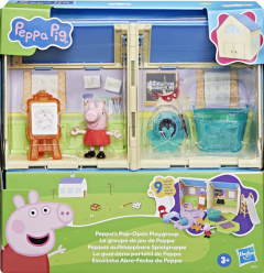 Set de joaca - Peppa Pig - Locul de joaca Apasa si Deschide a lui Peppa