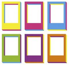 Set 6 rame magnetice - Illusion Frames Magnet Set