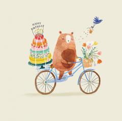 Felicitare - Birthday Bear